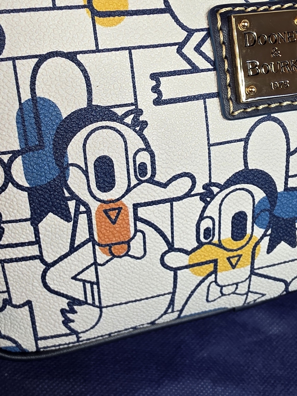 Dooney & Bourke Disney Donald Duck Crossbody Camera Bag - Picture 12 of 12